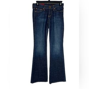 AG Adriano Goldschmied Women The Club 25 R Flare Jeans Dark Blue